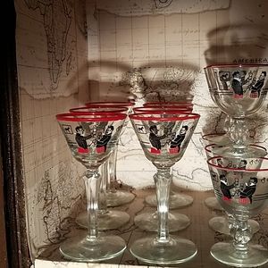 Martini glasses
